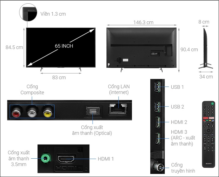 tivi 65 inch