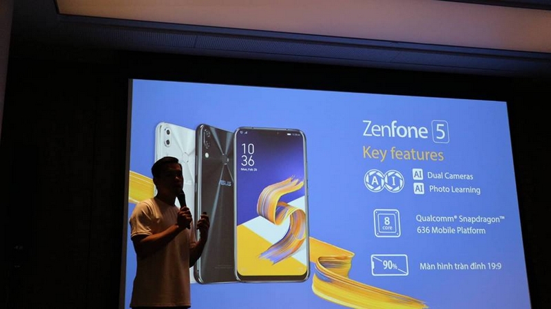 Zenfone 5 ra mắt tại Việt Nam: màn hình tai thỏ, camera kép, giá... - ảnh 8 Zenfone 5 ra mắt tại Việt Nam: màn hình tai thỏ, camera kép, giá... - ảnh 8