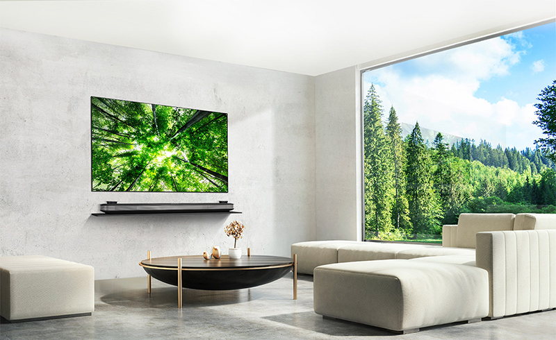 Dòng tivi LG OLED Picture on wall 2018