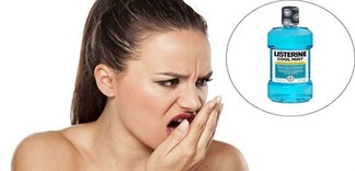 Nước súc miệng Listerine có chữa hôi miệng?