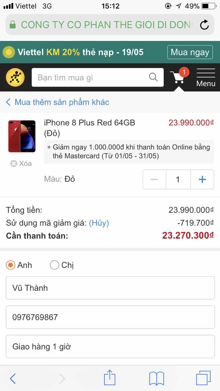 Cuối tuần rồi, giảm giá thôi, giảm đến 15% cho smartphone,... - ảnh 7 Cuối tuần rồi, giảm giá thôi, giảm đến 15% cho smartphone,... - ảnh 7