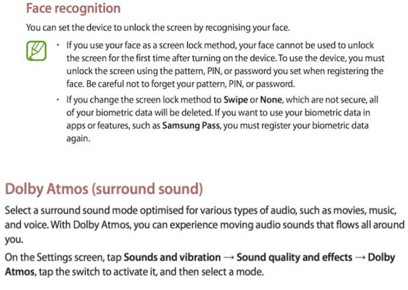 Tài liệu hướng dẫn sử dụng Galaxy J6 xuất hiện trước ngày ra mắt