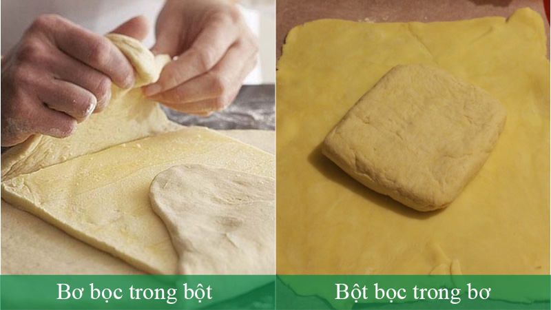 Bột bọc trong bơ và bơ bọc trong bột là hai cách làm phổ biến nhất