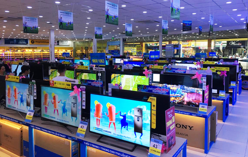 Đến Điện máy XANH để trải nghiệm tivi siêu nét 4K