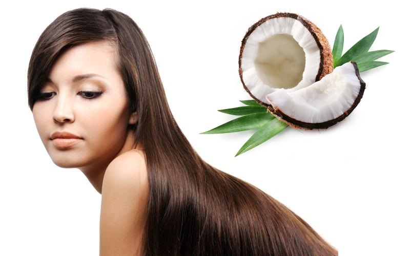 Dưỡng tóc bằng dầu dừa khiến tóc óng mượt chắc khỏe