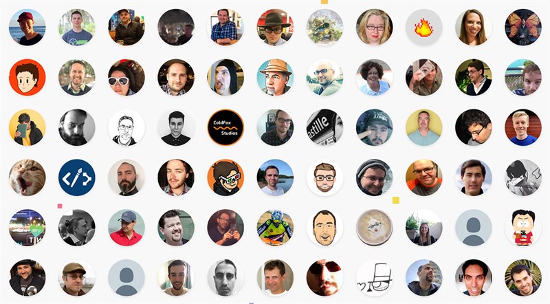 Một số thành viên trong Liên minh các nhà phát triển