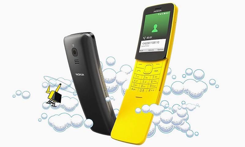 Nokia 8110 4G, điện thoại cơ bản hoài cổ được HMD Global hồi sinh gần đây