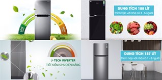 Top 5 tủ lạnh Inverter bán chạy nhất tháng 4/2018 tại Kinh Nghiệm Hay