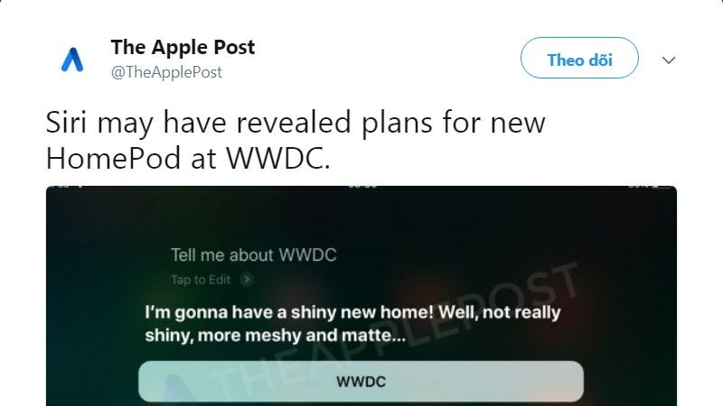 Siri hé lộ thông tin mới