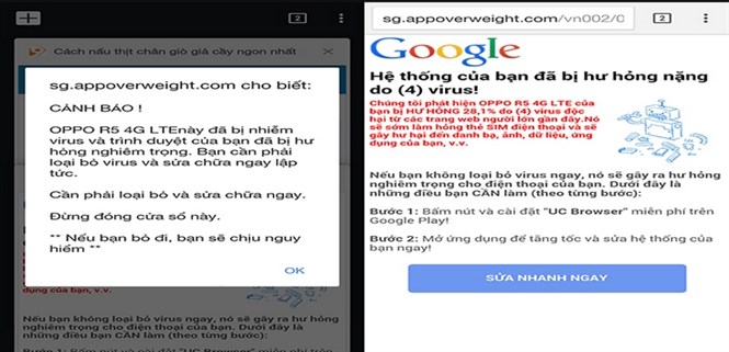 Hướng dẫn chặn chuyển hướng đến trang web độc hại trên Google Chorme