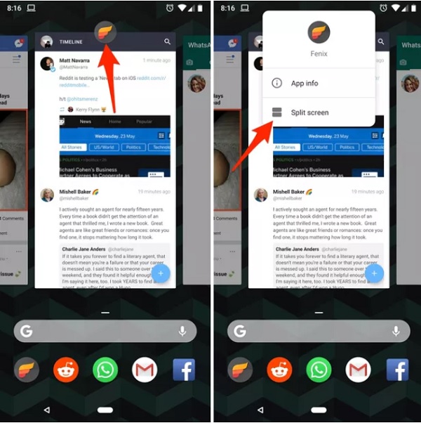 Chia nhỏ màn hình