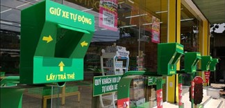 Bách hóa XANH xây dựng mô hình Robot giữ xe máy tự động!