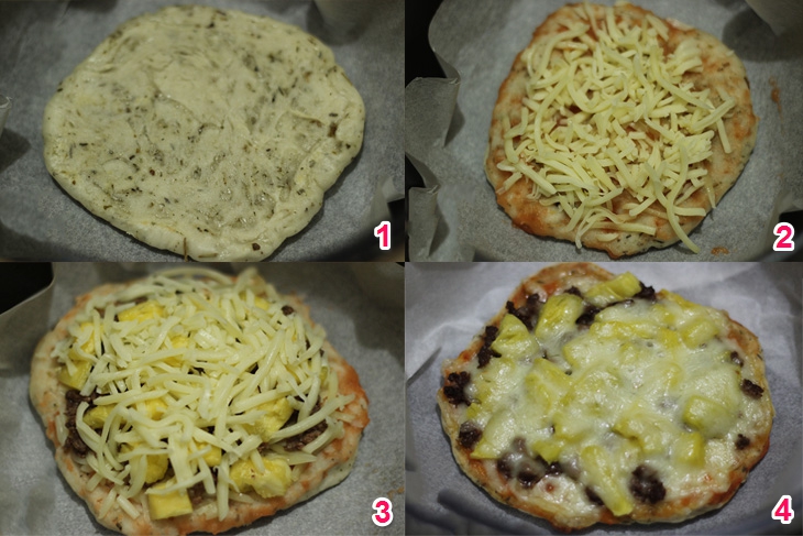 Cách làm bánh pizza bằng nồi cơm điện vừa dễ vừa ngon