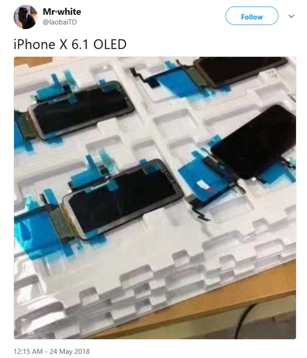 Apple quyết định dùng màn hình OLED cho cả 3 mẫu iPhone 2018