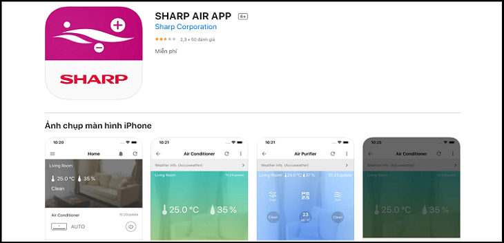 SHARP AIRCON APP là gì?