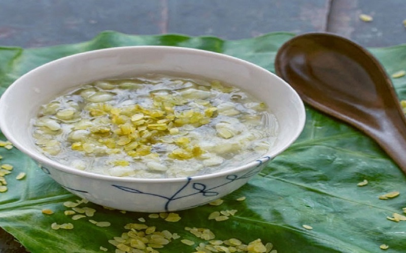 Chè đậu xanh cốm