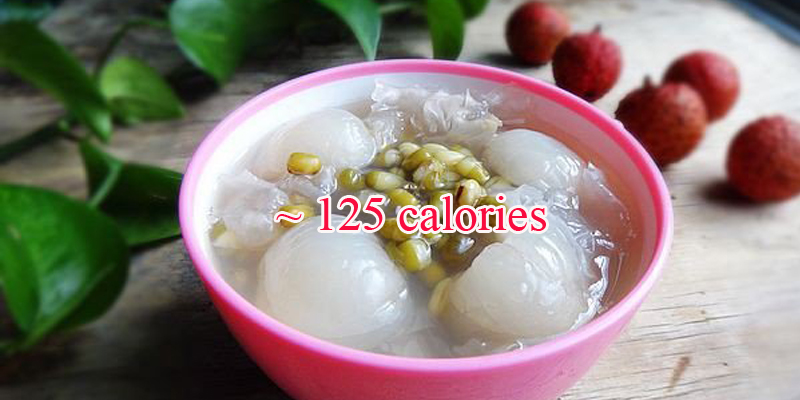 1 chén vải chỉ cung cấp 125 calories