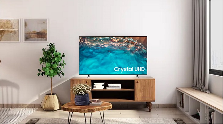 Tivi Samsung là thương hiệu nước nào? Có tốt không? > Smart Tivi Samsung 4K Crystal UHD 43 inch UA43BU8000 