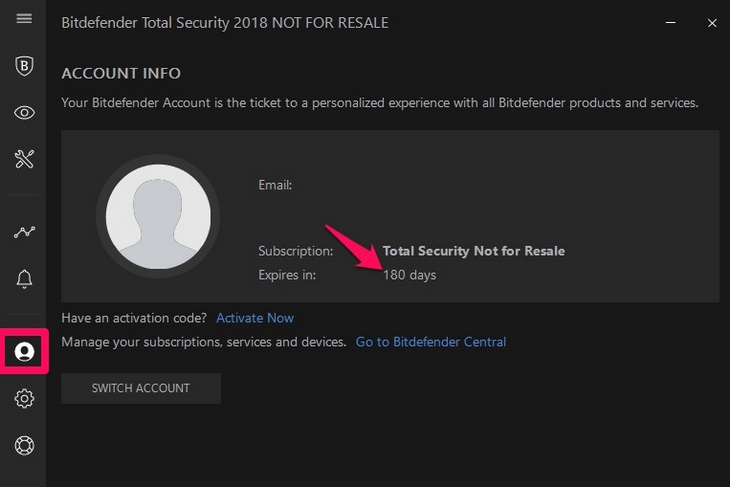 Phần mềm diệt virus Bitdefender Total Security 2018 miễn phí