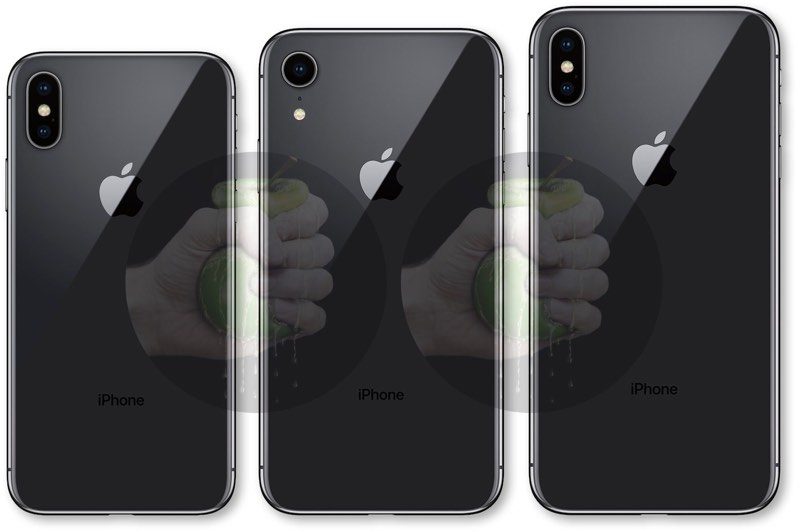 Bản vẽ mặt sau theo thứ tự iPhone 5,8 inch - iPhone OLED 6,1 inch - iPhone OLED 6,5 inch Bản vẽ mặt sau theo thứ tự iPhone 5,8 inch - iPhone OLED 6,1 inch - iPhone OLED 6,5 inch