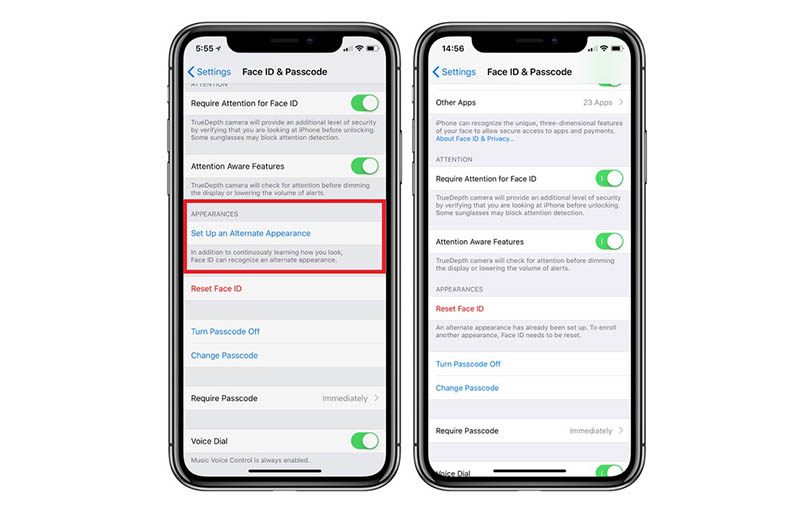 Face ID iOS 12 Face ID iOS 12