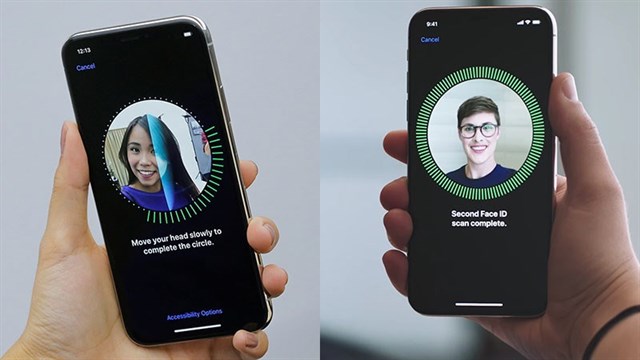 Face ID trên iOS 12 sẽ nhận ra 2 khuôn mặt khác nhau