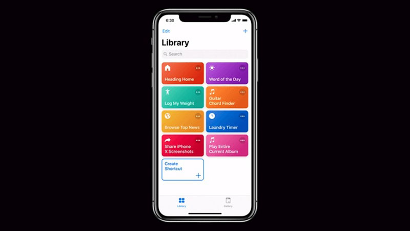 Phím tắt iOS 12