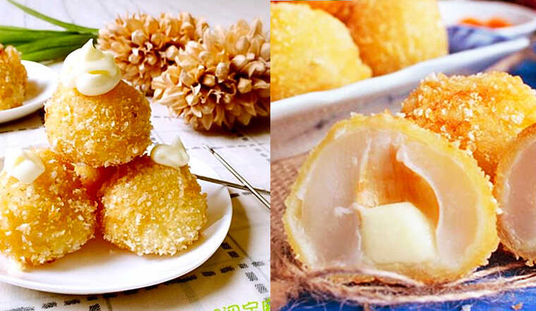 Độc lạ với món vải phô mai chiên xù, tưởng không ngon mà ngon không tưởng