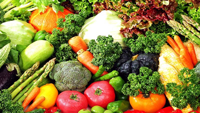 Rau và trái cây cung cấp rất nhiều chất xơ cho quá trình giảm cân