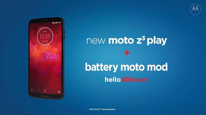 Moto Z3 Play chính thức ra mắt: Lớn hơn, sáng hơn và tốt hơn