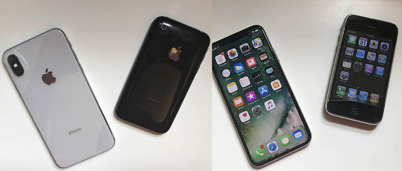 iPhone 3G vs iPhone X