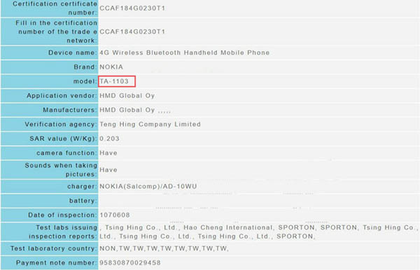 Nokia-X6-NCC-certification