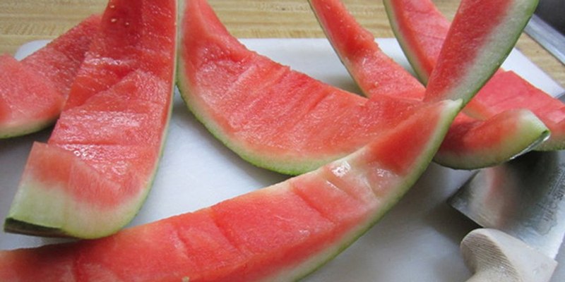 Lợi ích của vỏ dưa hấu