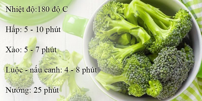 Bông cải xanh rất tốt cho sức khỏe, tuy nhiên chúng khá mềm bởi hàm lượng chất xơ thấp.