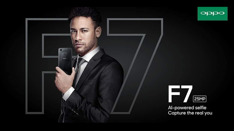 Neymar, cầu thủ Brazil sẽ là đại sứ thương hiệu cho OPPO F7 - ảnh 1 Neymar, cầu thủ Brazil sẽ là đại sứ thương hiệu cho OPPO F7 - ảnh 1