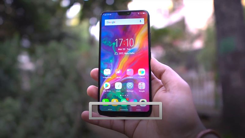 Cái cằm trên smartphone Cái cằm trên smartphone