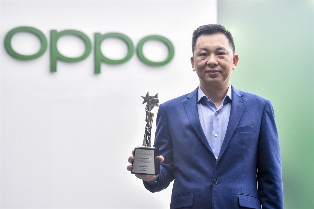 OPPO nhận Giải thưởng Văn hóa doanh nghiệp tại chương trình Chứng nhận Vietnam Excellence 2021