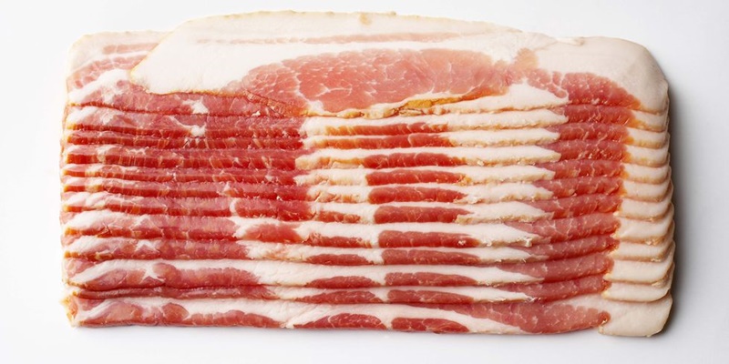 Thịt xông khói giữ đúng cách trong ngăn đá, thịt ngon, không bị hỏng