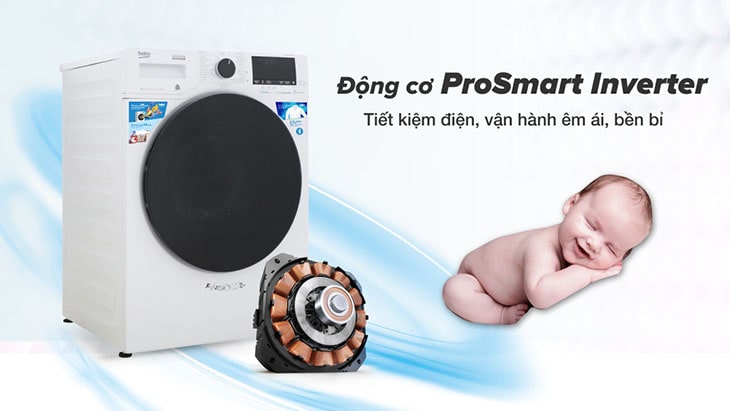 Aqua Wave Tech - Các công nghệ mới trên máy giặt Beko