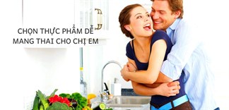 Chọn thực phẩm dễ mang thai cực tốt cho chị em