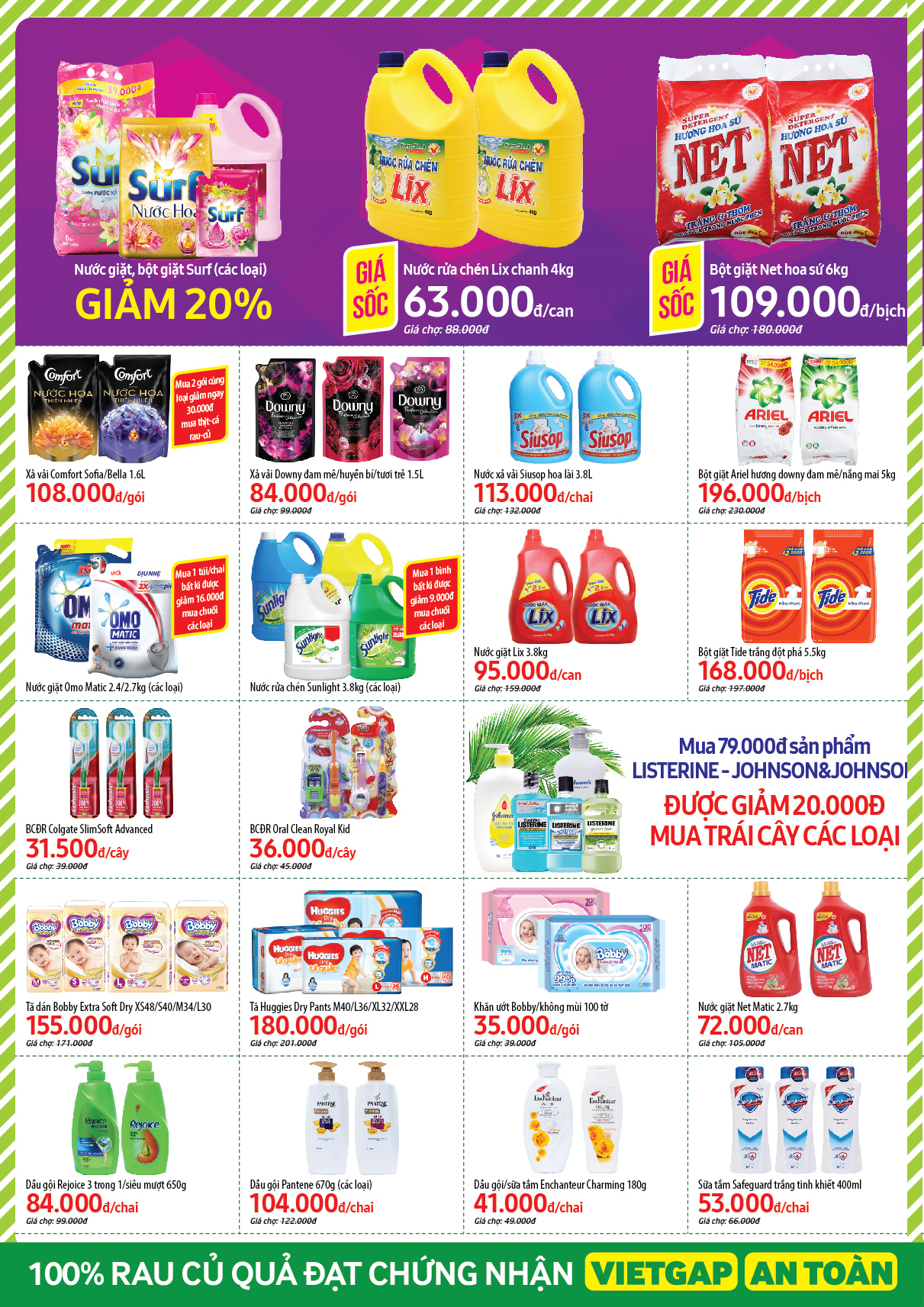 Siêu thị Bách hoá XANH 53 Đường số 8 khai trương 29/06/2018