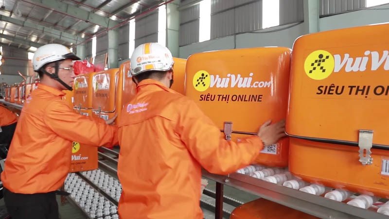 Đóng gói sắp xếp hàng