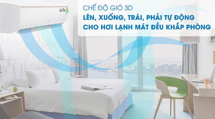 Công nghệ đảo gió 3D - mang đến làn gió mới