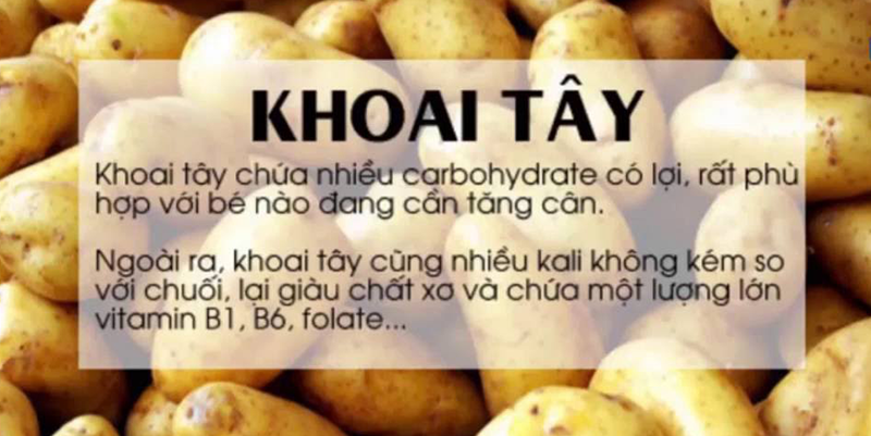 Các mẹ có thể sử dụng khoai tẩy để chế biến thành các món như: Cháo súp khoai tây, khoai tây nghiền trộn phô mai