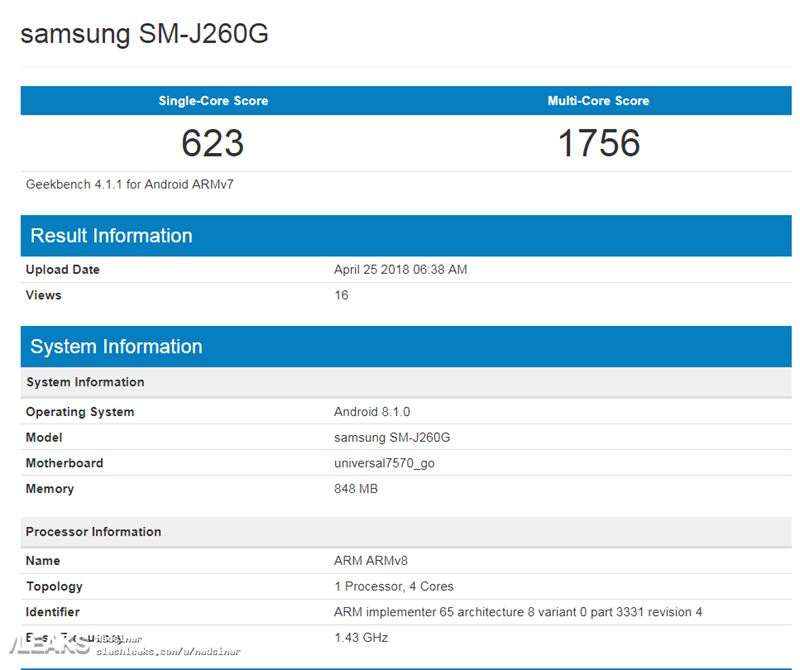 Samsung SM-J260G Samsung SM-J260G