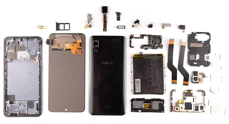 Tháo rời Vivo NEX_2