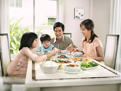 Tất tần tật về kích thước bàn ăn cho gia đình bạn nên biết
