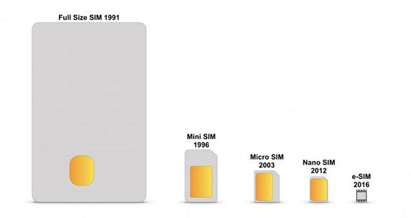 Sự phát triển của SIM