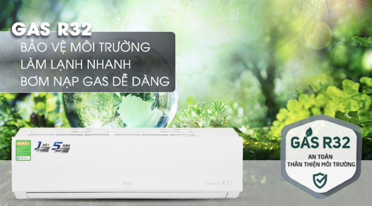 Gas R32 không gây ô nhiễm không khí