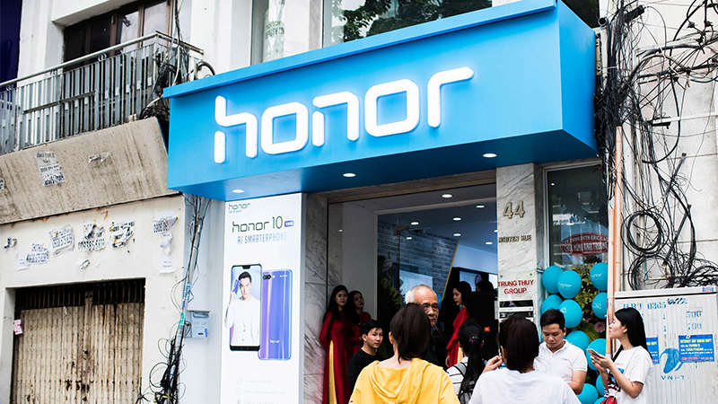 khai trương Honor